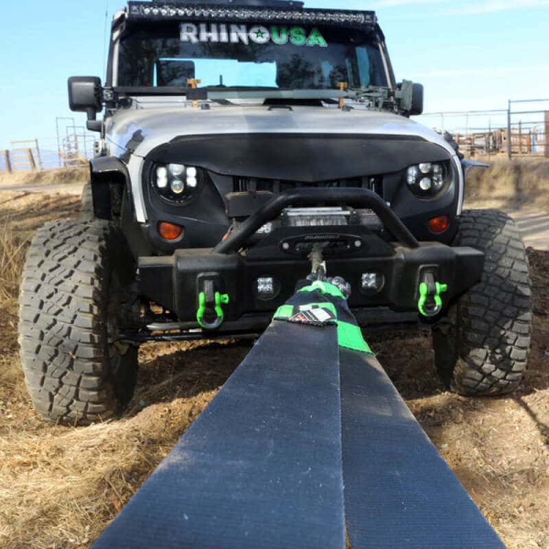Rhino USA — Rhino USA Recovery Tow Strap 4Inx30Ft (Black)
Tow Strap - view 6