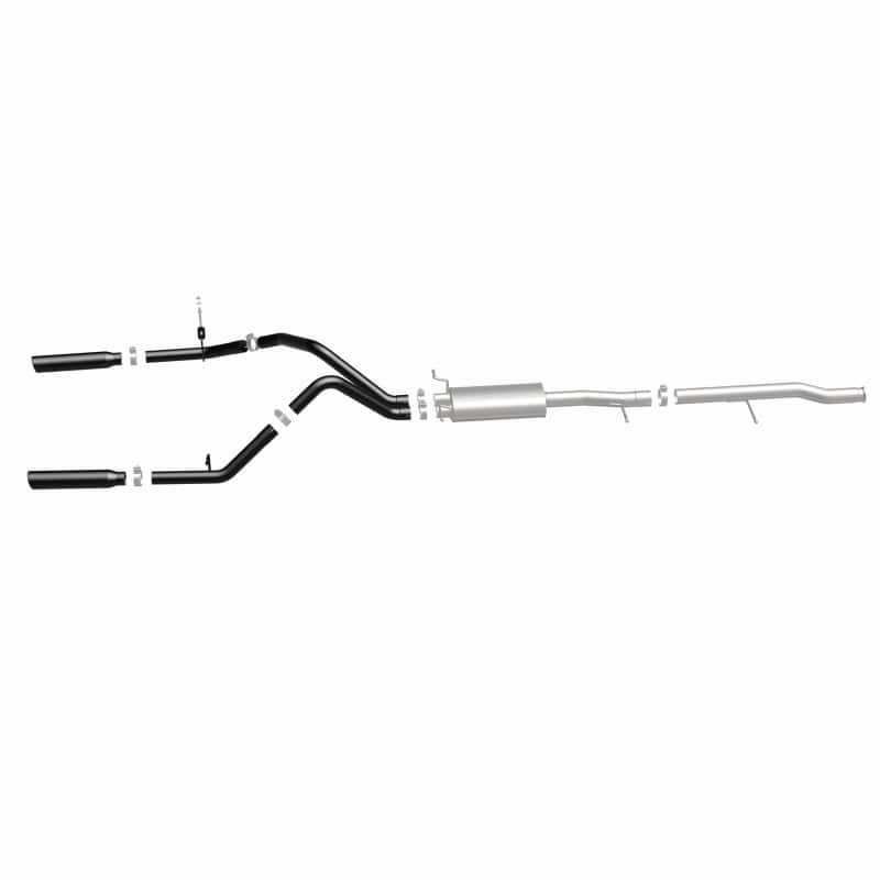 Magnaflow — MagnaFlow SYS Cat-Back 3.5in Black Dual Split Rear Tips 10-13 Chevy Silverado / GMC Sierra 5.3L
Cat-Back - view 7