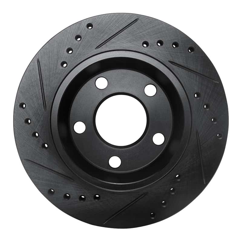 R1 Concepts — R1 85-91 Audi 200 Quattro Rear Right Drilled & Slotted Black Brake Rotor
R1 Brake Rotor Drill - view 5