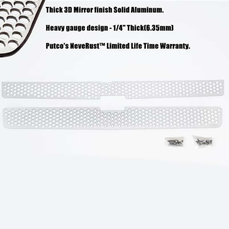 Putco — Putco 07-10 Chevrolet Silverado HD Liquid 3D Grilles
Grille Insert - view 3