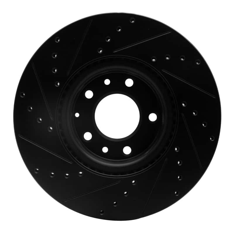 R1 Concepts — R1 06-07 Mazda 6 Front Right Drilled & Slotted Black Brake Rotor
R1 Brake Rotor Drill - view 5