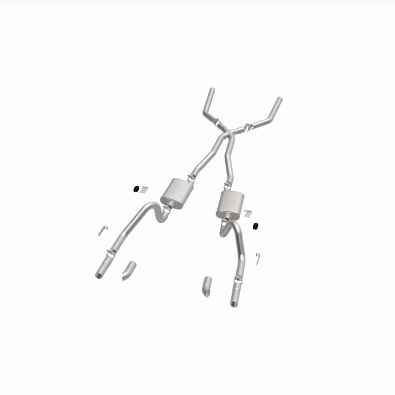 Magnaflow — MagnaFlow SYS C/B 67-70 Mustang 2.50inch w/Tru-X
Crossmember-Back
Cat-Back - view 46