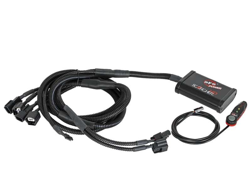 aFe — aFe SCORCHER GT Module 17-18 Infiniti Q60 / 16-18 Infiniti Q50 V6 3.0L (tt)/ 23 Nissan Z
Power Module - view 3