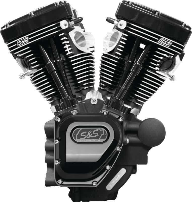 S&S Cycle — S&S Cycle 07-16 Touring Models T124LC Black Edition Longblock Engine - 585 GE Cams - view 1