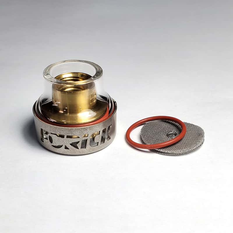 Ticon — Ticon Industries Furick Cup BBW Number 16 Pyrex Cup Kit Titanium Cover - view 1