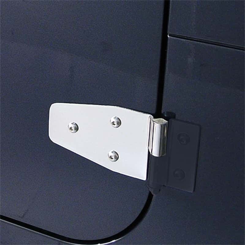 Rugged Ridge — Rugged Ridge 87-06 Jeep Wrangler Stainless Steel Door Hinge Set
OFFROAD_EXTERIOR
Door Hinge - view 1