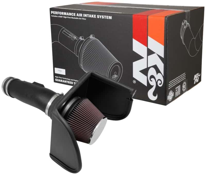 K&N Engineering — K&N 2017 Nissan Titan V8-5.6L F/I AirCharger Performance Intake
Performance Air Inta
Air Intake System - view 6
