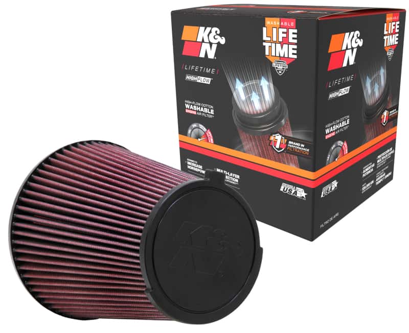 K&N Engineering — K&N Replacement Air Filter 10-12 Ford Mustang Shelby GT500 5.4L V8
Replacement Air Filt
Air Filter - view 3