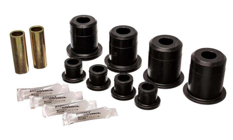 Energy Suspension — Energy Suspension 76-77 Ford Bronco/66-72 F-100/F-150 Red 4 Deg Offset Complete 14 Pc C-Bushing Set
Master Bushing Kit - view 6