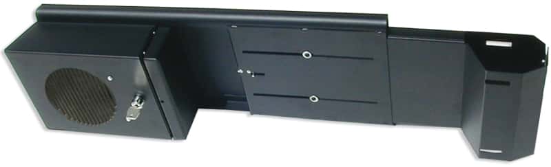 Tuffy Products — Tuffy Overhead Console- Single Compartment Black - view 3