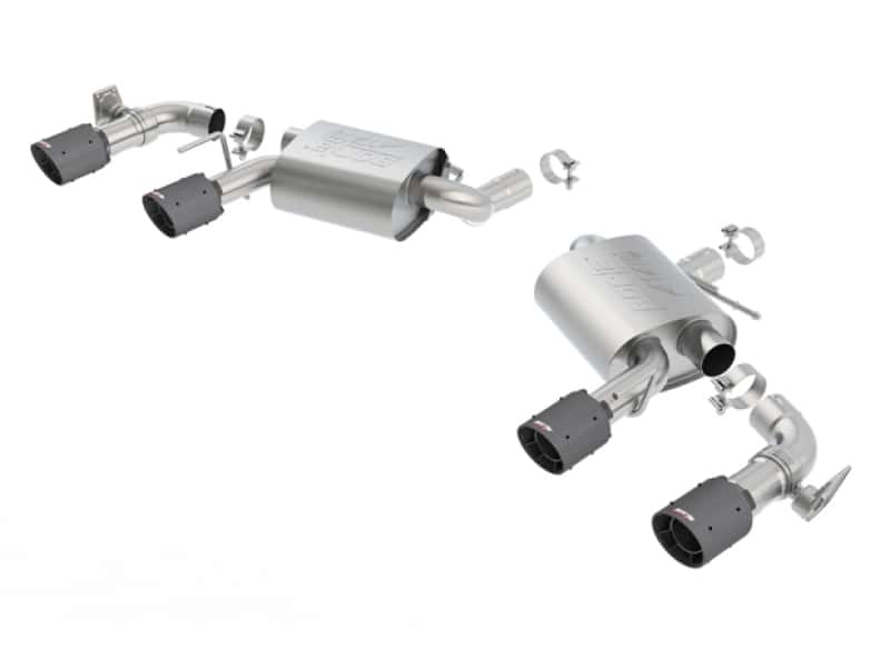 Borla — Borla 2016 Chevy Camaro SS V8 AT/MT ATAK Rear Section Exhaust with Dual Mode Valves
Axle-Back System - view 1