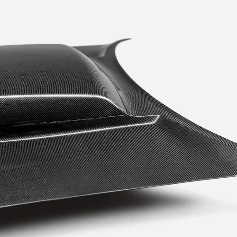 Anderson Composites — Anderson Composites 15-23 Dodge Challenger Type-HM Carbon Fiber Hood - view 7