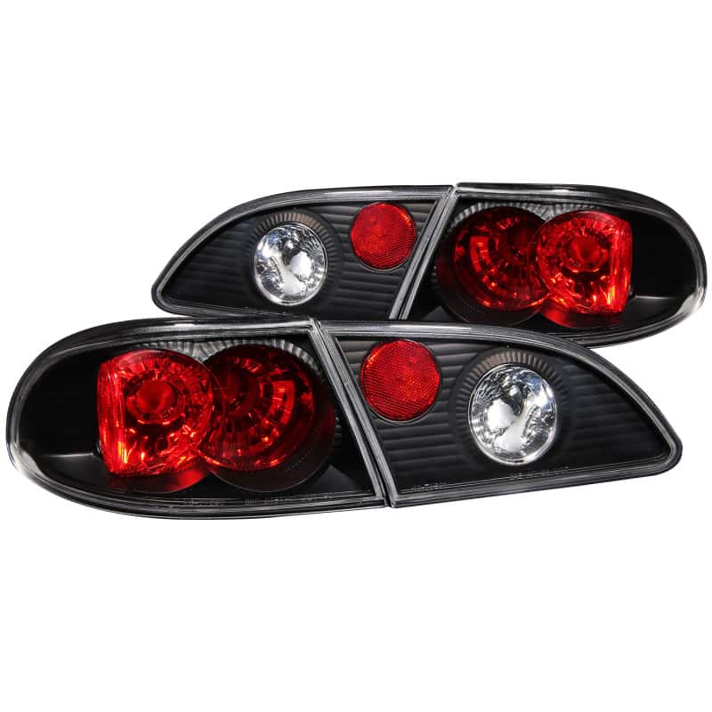 ANZO — ANZO 1998-2002 Toyota Corolla Taillights Black
TailLightSet - view 1