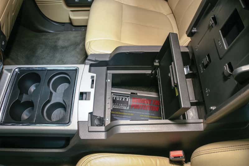 Tuffy Products — Tuffy Console Safe W/ Keyed Lock For Ford F250 & F350 Superduty
Console Safe - view 5