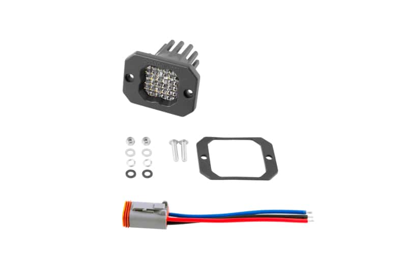 Diode Dynamics — Diode Dynamics Stage Series C1 LED Pod Pro - White Flood Flush ABL Each - view 7