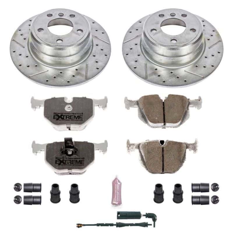 PowerStop — Power Stop 00-06 BMW X5 Rear Z26 Street Warrior Brake Kit - view 1