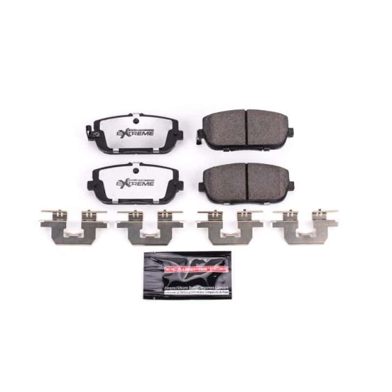 PowerStop — Power Stop 17-19 Fiat 124 Spider Rear Z26 Extreme Street Brake Pads w/Hardware
Z26 Brake Pads - view 1