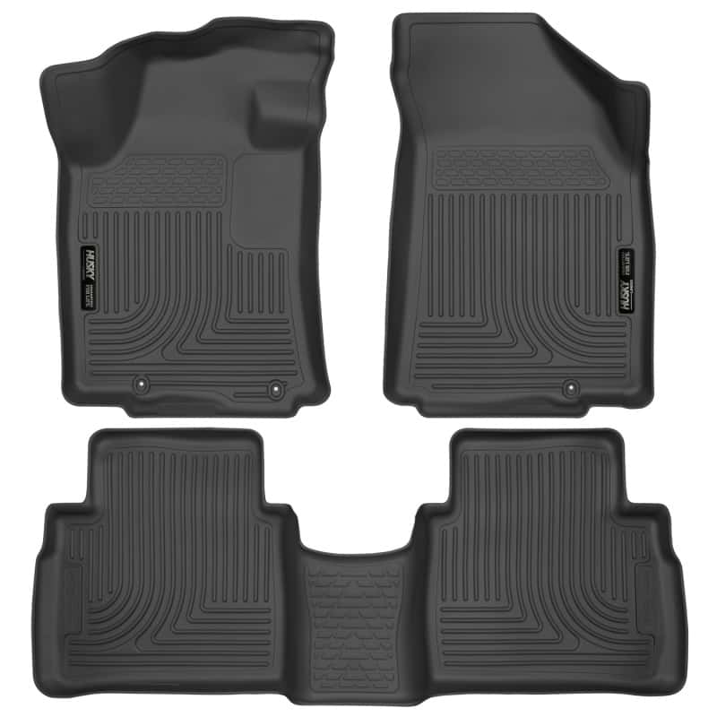 Husky Liners — Husky Liners 2016 Nissan Maxima WeatherBeater Front and Second Row Black Floor Liners
Floor Liners - view 1