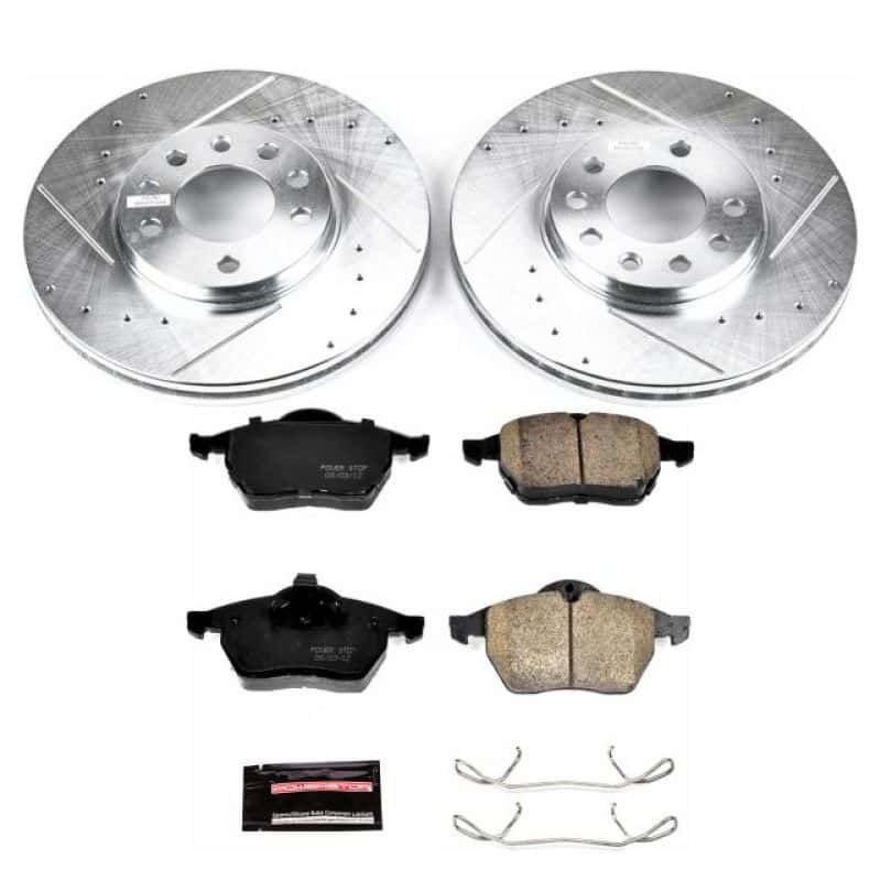 PowerStop — Power Stop 97-98 Saab 900 Front Z23 Evolution Sport Brake Kit - view 1