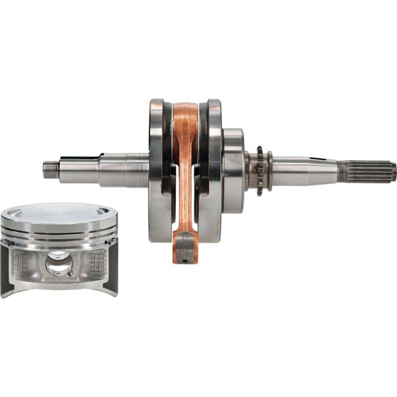 Vertex Pistons — Vertex Pistons 04-13 YFM 350 Raptor/87-04 YFM 350 X Warrior Complete Engine Rebuild Kit - view 3