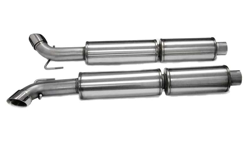 CORSA Performance — Corsa 2003-06 Dodge Viper 8.3L Polished Sport Cat-Back Exhaust (2.5in Inlet for Use w/ Stock Conv.)
Exhaust - view 1