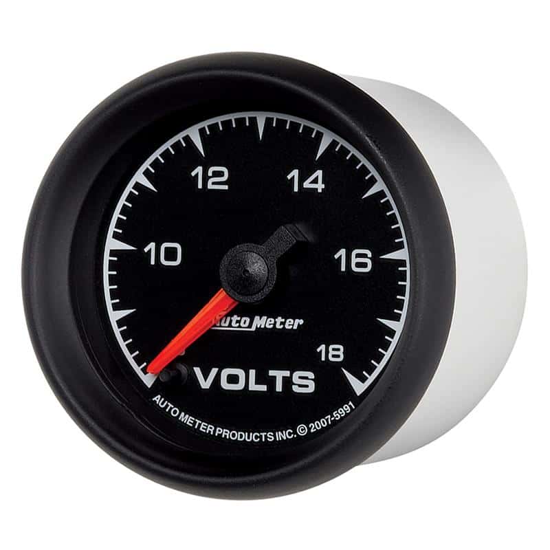 AutoMeter — Autometer ES 2-1/16in 18V Digital Stepper Motor Voltmeter
2" VOLT 18V STEPR ES - view 3
