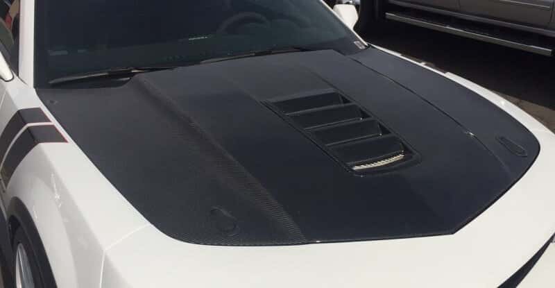 Anderson Composites — Anderson Composites 14-15 Chevrolet Camaro SS / 1LE / Z28 Type-Z28 Hood - view 4