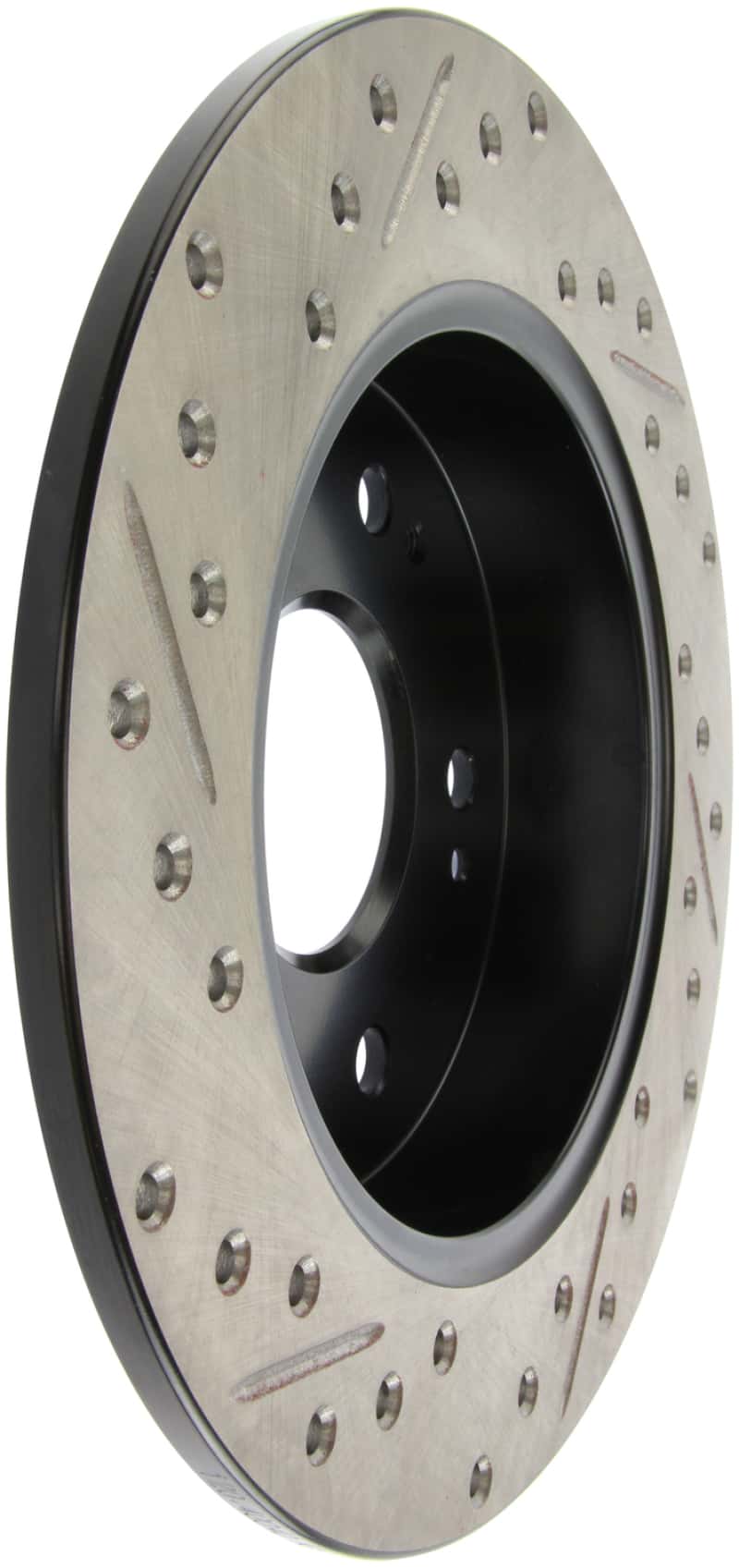 Stoptech — StopTech 06-09 Honda Civic Ex/Si Slotted & Drilled Left Rear Rotor
Disc Brake Rotor
Slot/Drill Rotor - view 1