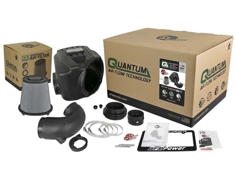 aFe — aFe Quantum Pro DRY S Cold Air Intake System 94-02 Dodge Cummins L6-5.9L - Dry
QUANTUM Intake - view 6