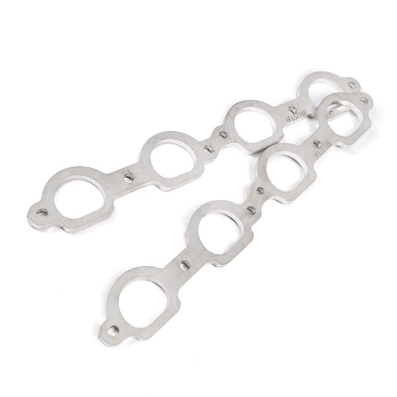 Stainless Works — Stainless Works Chevrolet LS7 D-Port Shaped Header 304SS Exhaust Flanges 1-7/8in Primaries
Header Flange
HFLS7188
 - view 5