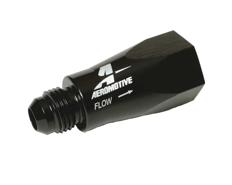 Aeromotive — Aeromotive In-Line Full Flow Check Valve (Male -6 AN Inlet / Female -6 AN Outlet)
Check Valve - view 1