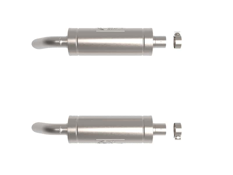 aFe — aFe 02-08 Mercedes-Benz G500 L6-3.0L (tt) Vulcan Series 2.5in 304 SS Cat-Back Exhaust System
Cat-Back Exhaust - view 3