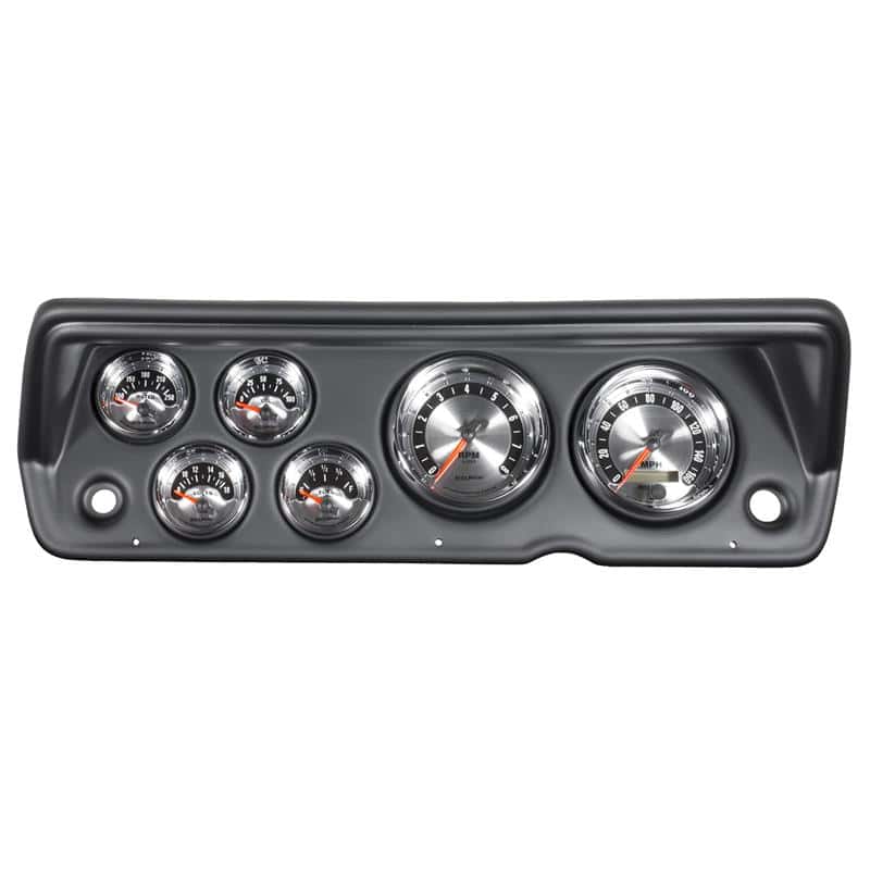 AutoMeter — Autometer American Muscle Gauge Kit 6 Pc Abody/Duster/Demon/Dart 70-76 Tach/Mph/Fuel/Oilp/Wtmp/Volt
GA KT ABODY 70-76 AM - view 1