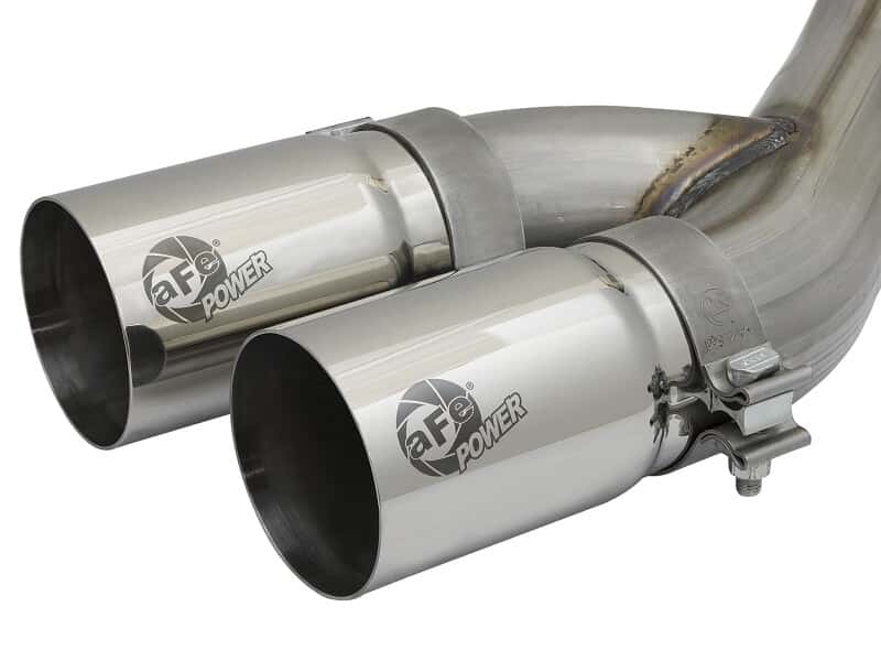 aFe — aFe POWER Rebel Series 3.5in SS Cat Back Exhaust w/Pol Tips 19-21 RAM V8-6.4L Hemi
Rebel Series Exhaust - view 3