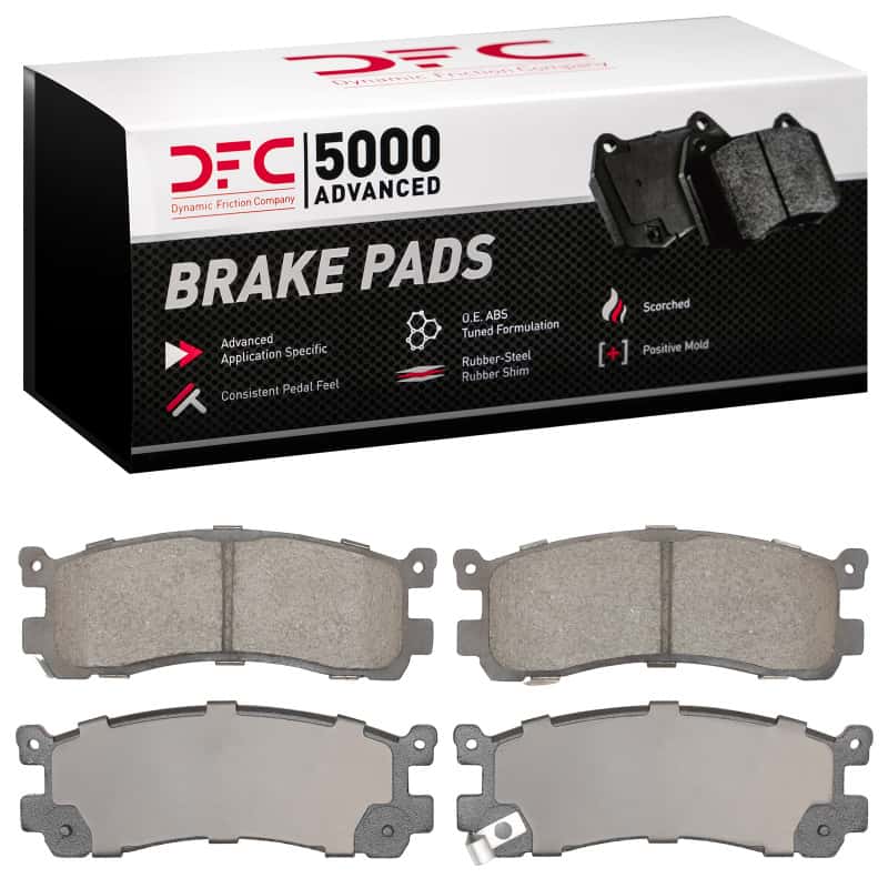 DFC — DFC 88-91 Mazda 929 Rear 5000 Advanced Ceramic Brake Pads
DFC Brake Pad Set - view 1