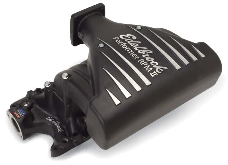 Edelbrock — Edelbrock Intake Manifold Ford Mustang 5 0L Performer RPM II Manifold Black Finish
MANIFOLD - view 1