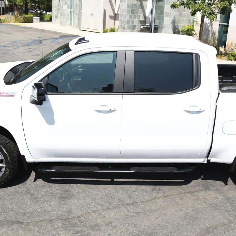 Westin — Westin 2019 Chevrolet Silverado/Sierra 1500 Crew Cab Platinum 4 Oval Nerf Step Bars - Black
Nerf/Step Bar - view 6