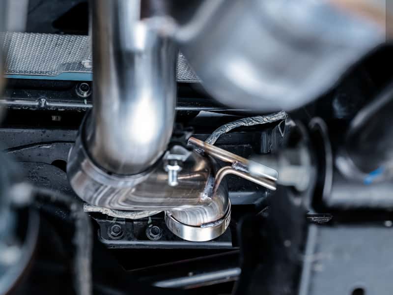 AWE Tuning — AWE Tuning 2021+ Ford Bronco 0FG Exhaust (No Tips) w/ Bash Guard
0FG Catback - view 9