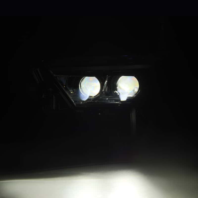 AlphaRex — AlphaRex 22-23 Toyota Tundra LUXX-Series Headlights Alpha-Blk w/White DRL - Req 810029 OR 810030
Projector Headlights - view 5