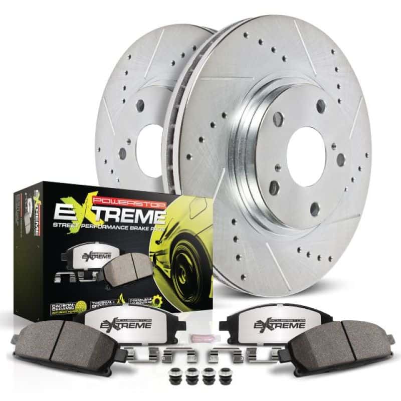 PowerStop — Power Stop 08-09 Pontiac G8 Front Z26 Street Warrior Brake Kit - view 2