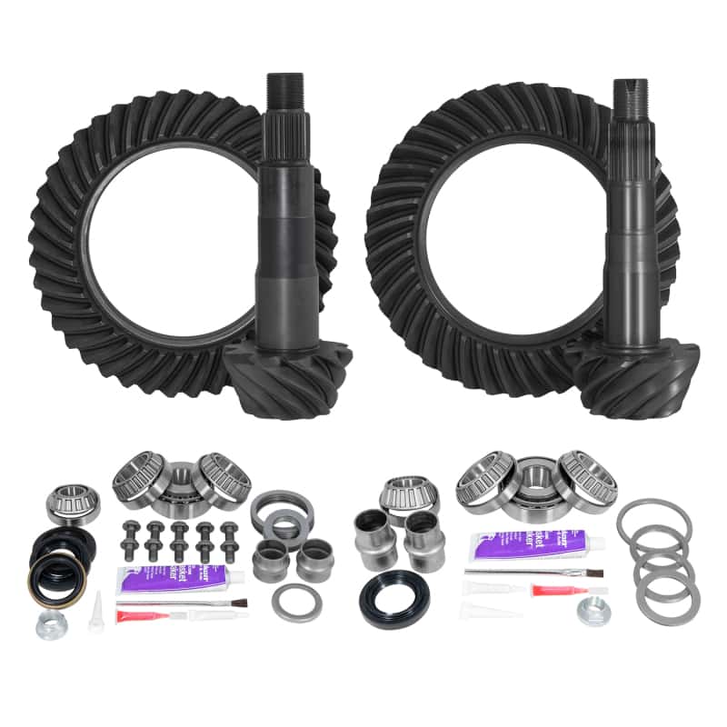 Yukon Gear & Axle — Yukon Ring & Pinion Gear Kit Front & Rear for Toyota 8.4/8IFS Diff (w/o Factory Locker) 4.88 Ratio
Gear Kit Package - view 1