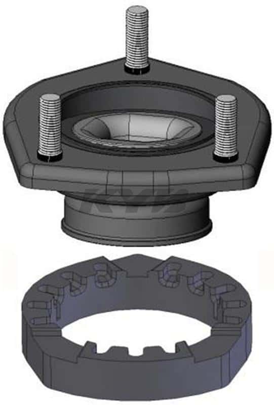 KYB — KYB Shocks & Struts Strut Mounts Rear Right LEXUS RX330 (AWD) 2004-06 LEXUS RX330 (FWD) 2004-06 LEXU
Strut Mount Kit
Mounting Kit - view 4