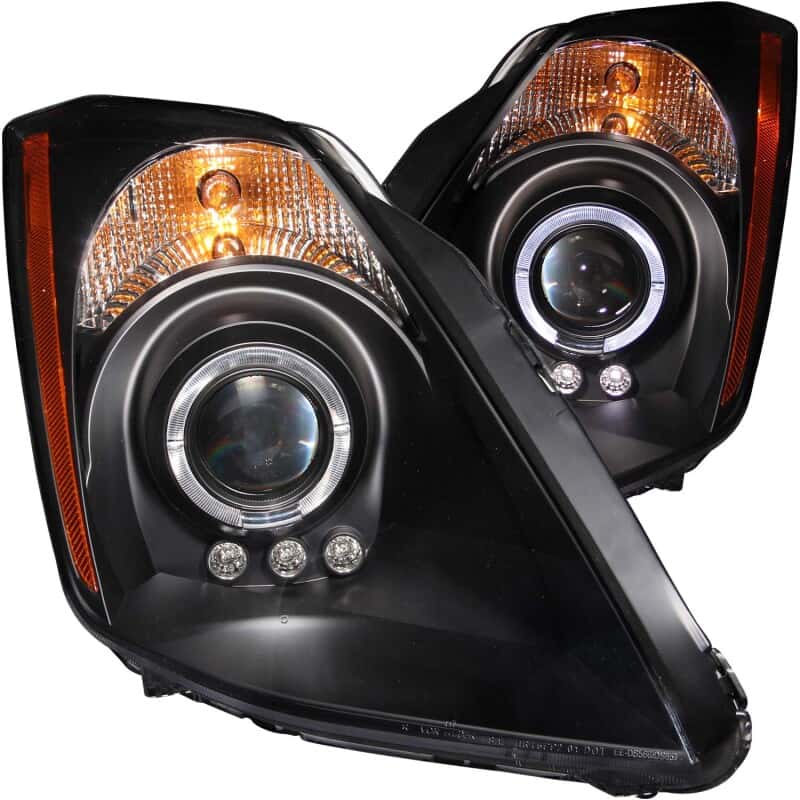 ANZO — ANZO 2003-2005 Nissan 350Z Projector Headlights w/ Halo Black
Head Light Set
HdLtSet - view 2