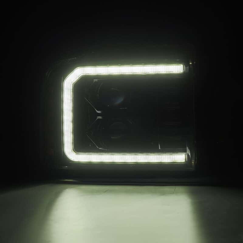 AlphaRex — AlphaRex 05-07 Ford F250-550 PRO-Series Projector Headlights Alpha-Black
Projector Headlights - view 3