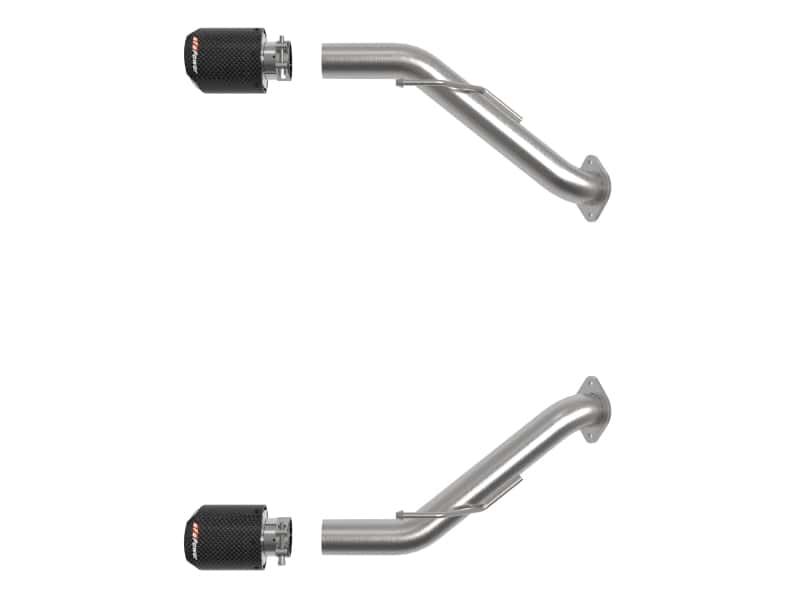 aFe — aFe 2023 Nissan Z V6-3.0L (tt)Takeda Stainless Steel Axle-Back Exhaust System w/ Carbon Fiber Tip
Axle-Back Exhaust - view 2