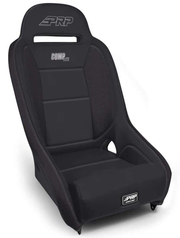 PRP Seats — PRP Comp Elite Suspension Seat - Black Vinyl - Black - view 2