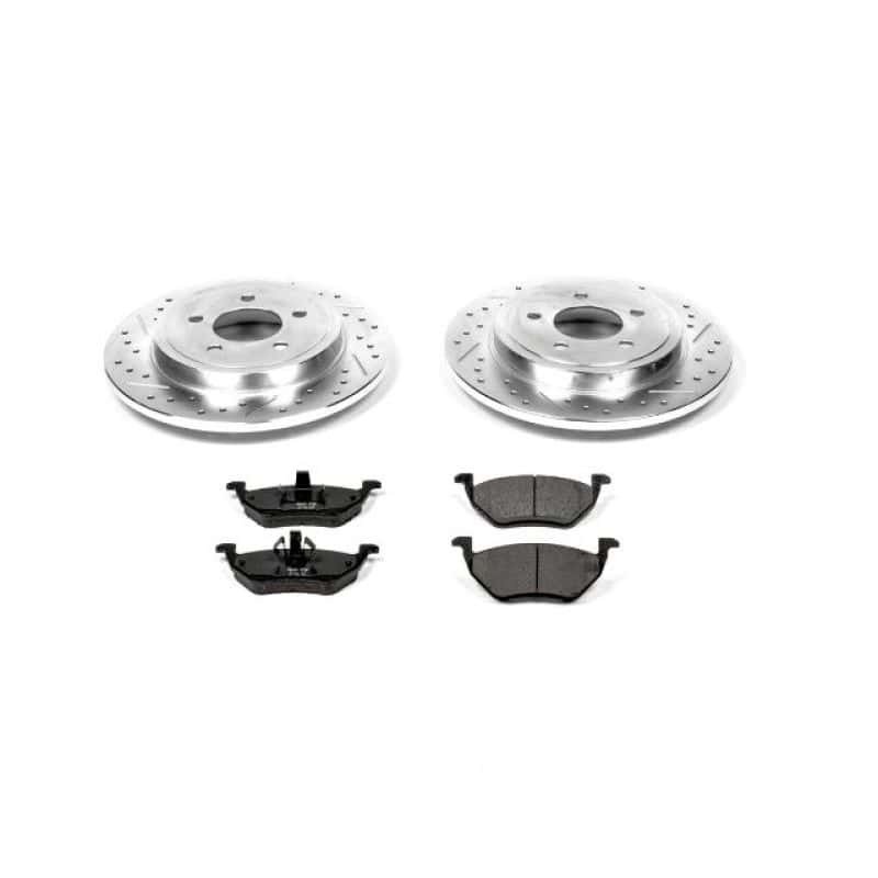 PowerStop — Power Stop 05-08 Ford Escape Rear Z23 Evolution Sport Brake Kit - view 1