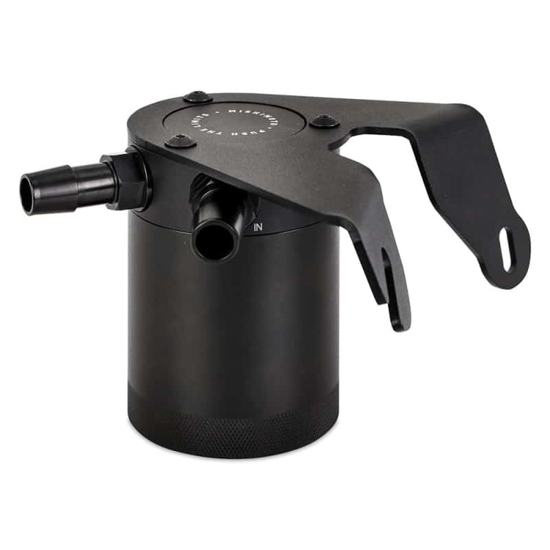 Mishimoto — Mishimoto 2021+ Ford Bronco 2.3L Baffled Oil Catch Can - PCV Side - Black
Oil Catch Can Kit - view 2