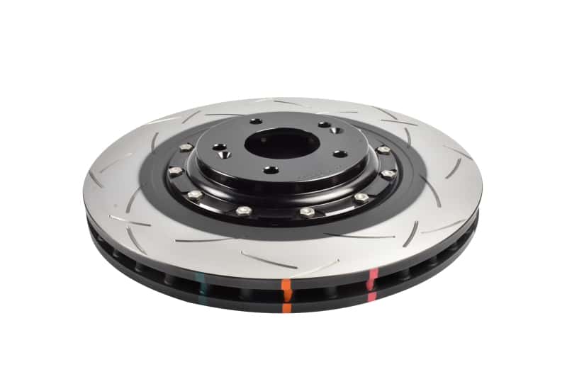 DBA — DBA 22-23 Hyundai Elantra N/Kona N Front 5000 Series Slotted Rotor w/Black Hat
Brake Rotor - view 1