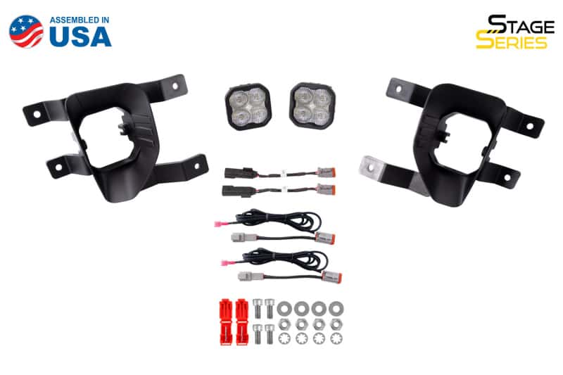 Diode Dynamics — Diode Dynamics SS3 Max Type SV1 Kit ABL - White SAE Fog - view 2